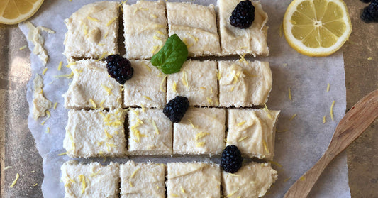 Barres Keto Citron et Vanille - La Boite à Grains