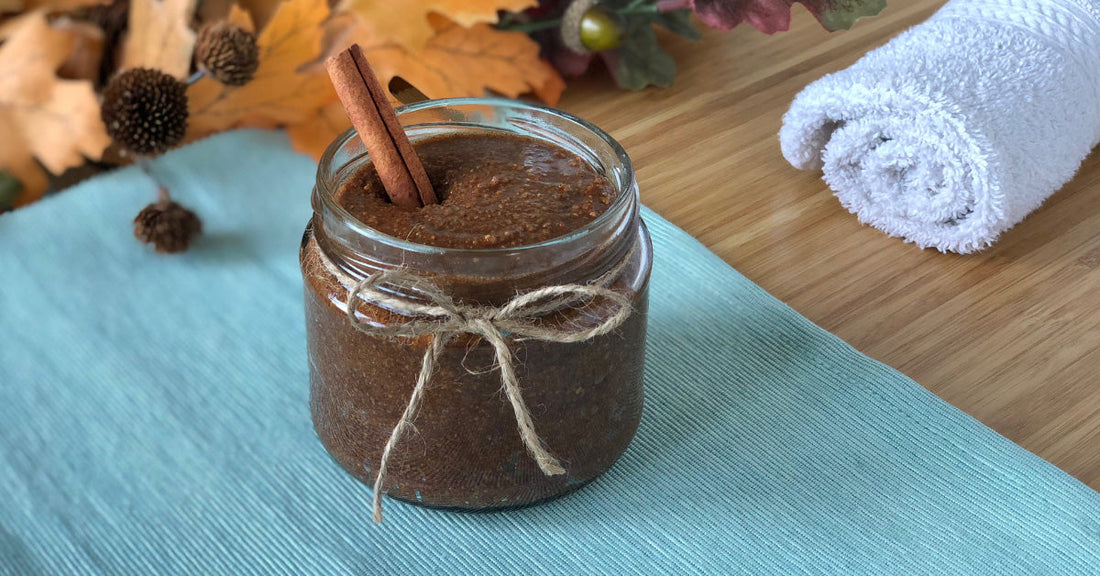 Exfoliant pour la peau aux épices d’automne - La Boite à Grains