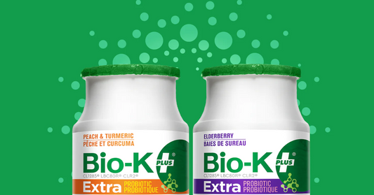 Recommandation de la semaine : Les probiotiques à boire Extra de Bio-K+ - La Boite à Grains