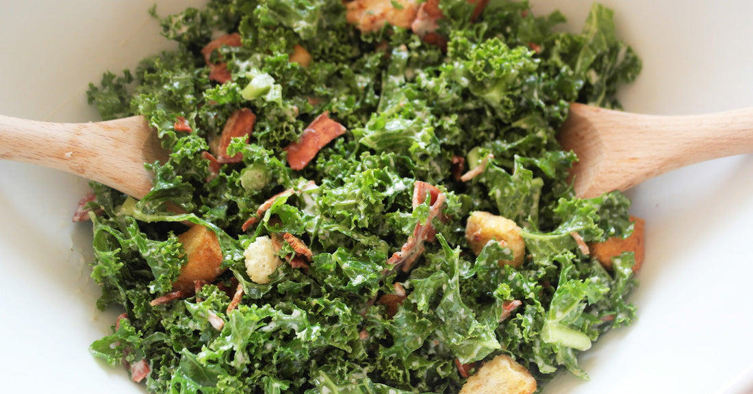 Salade César 100% végane - La Boite à Grains