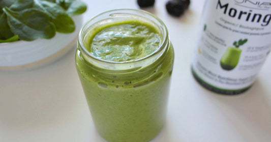 Super smoothie vert au moringa - La Boite à Grains