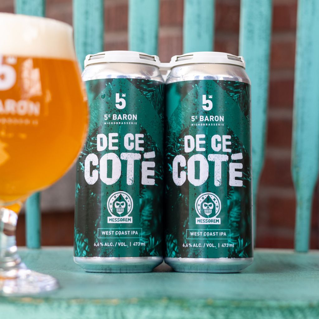 bière De Ce Côté West Coast IPA 5e Baron - La Boite à Grains