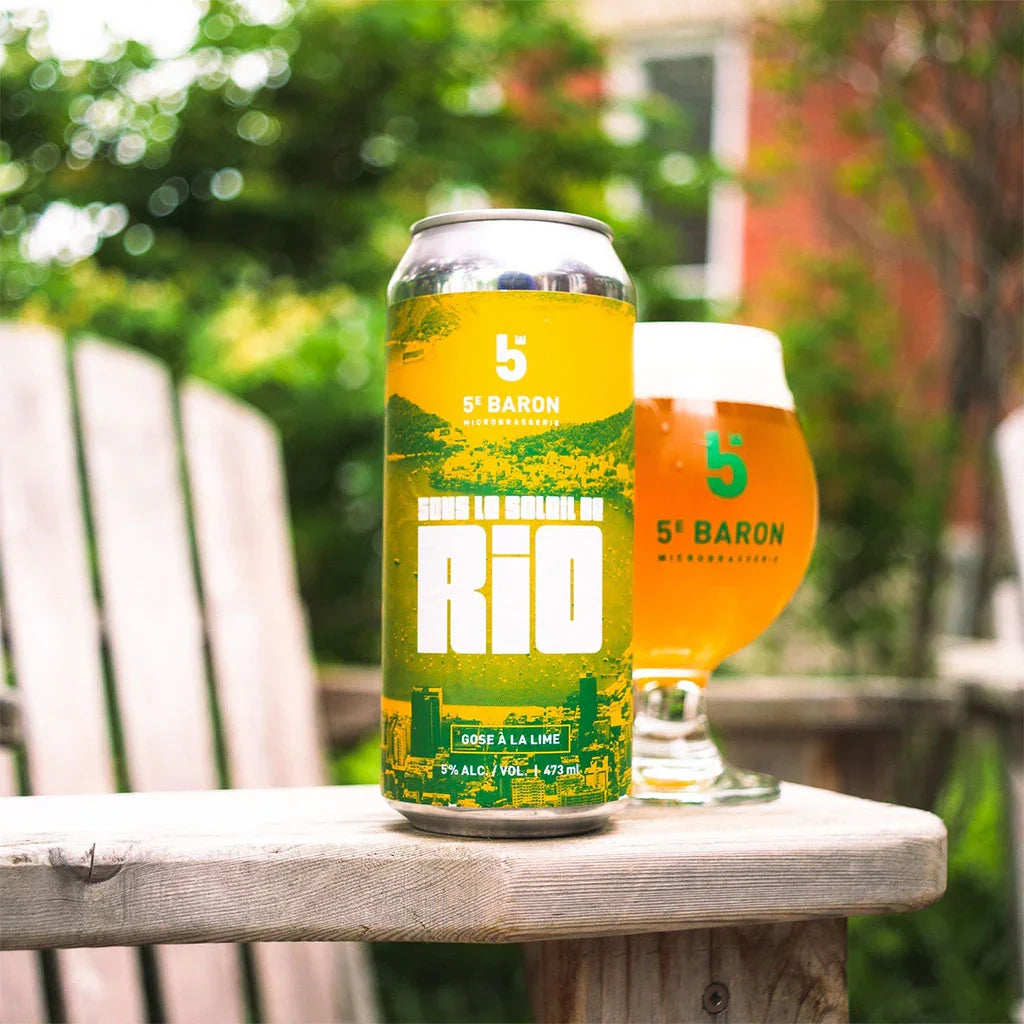 under the Rio Gose sun with lime 5th Baron - La Boite à Grains