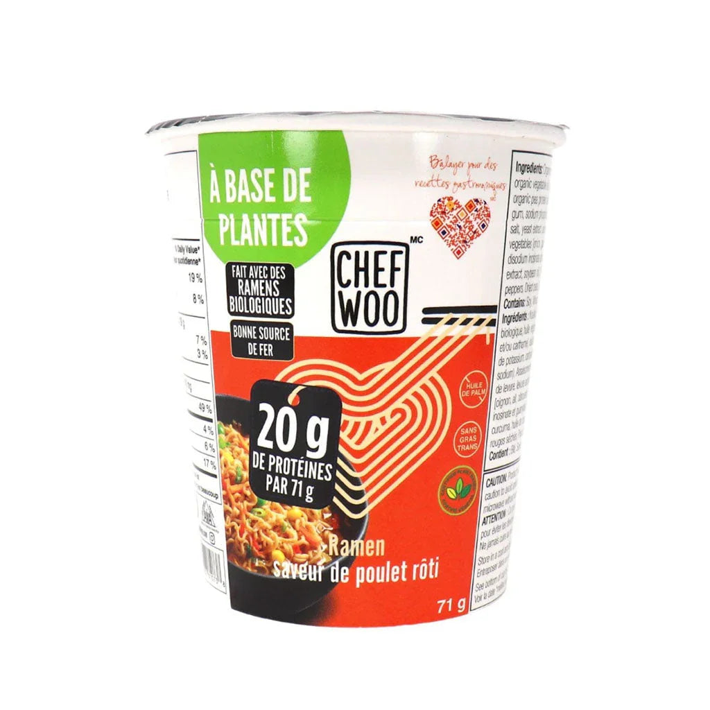 ramen roast chicken flavor Chef Woo - La Boite à Grains