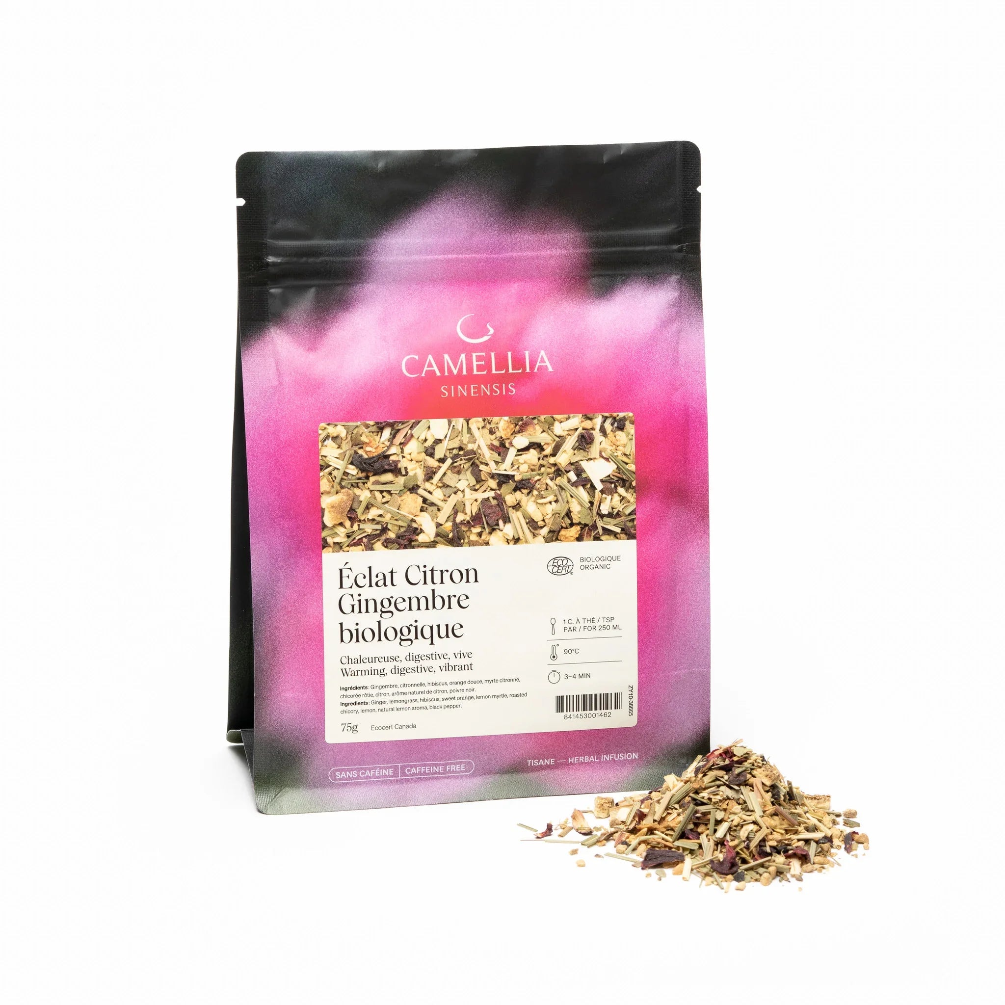 Tisane L'Éclatante Biologique Camellia Sinensis - La Boite à Grains