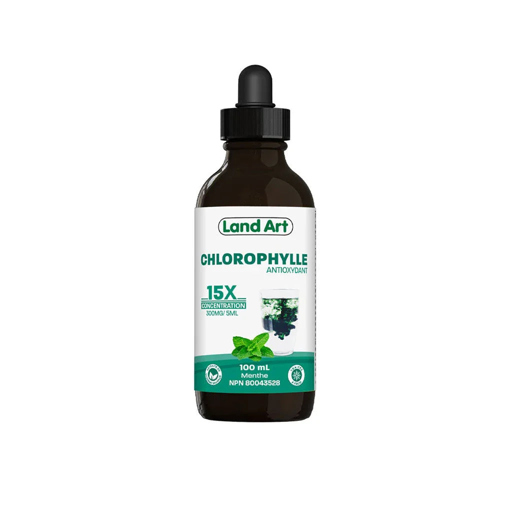 land art chlorophyll concentrate 15X mint 100 ml - La Boite à Grains