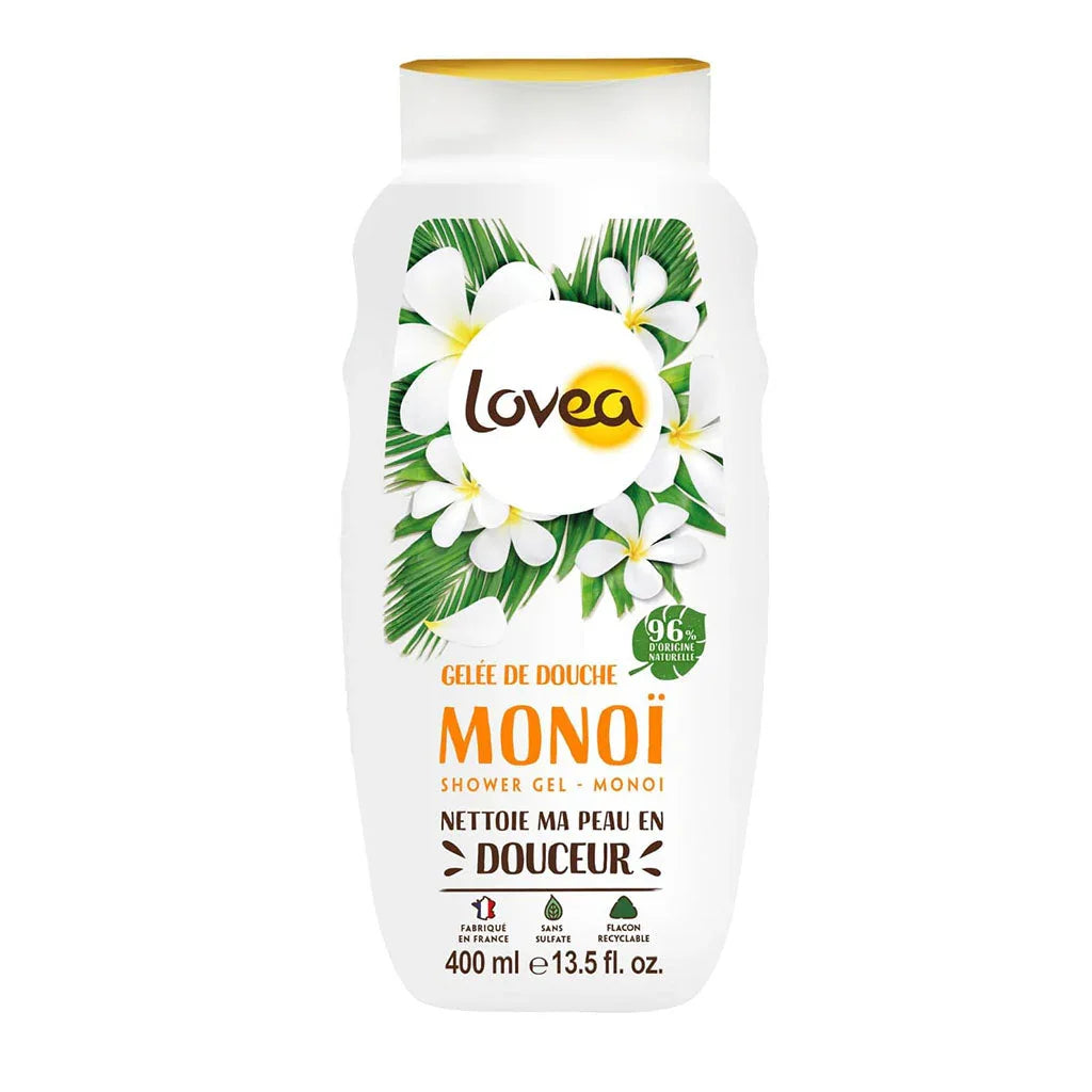 lovea monoi shower jelly 400 ml - La Boite à Grains