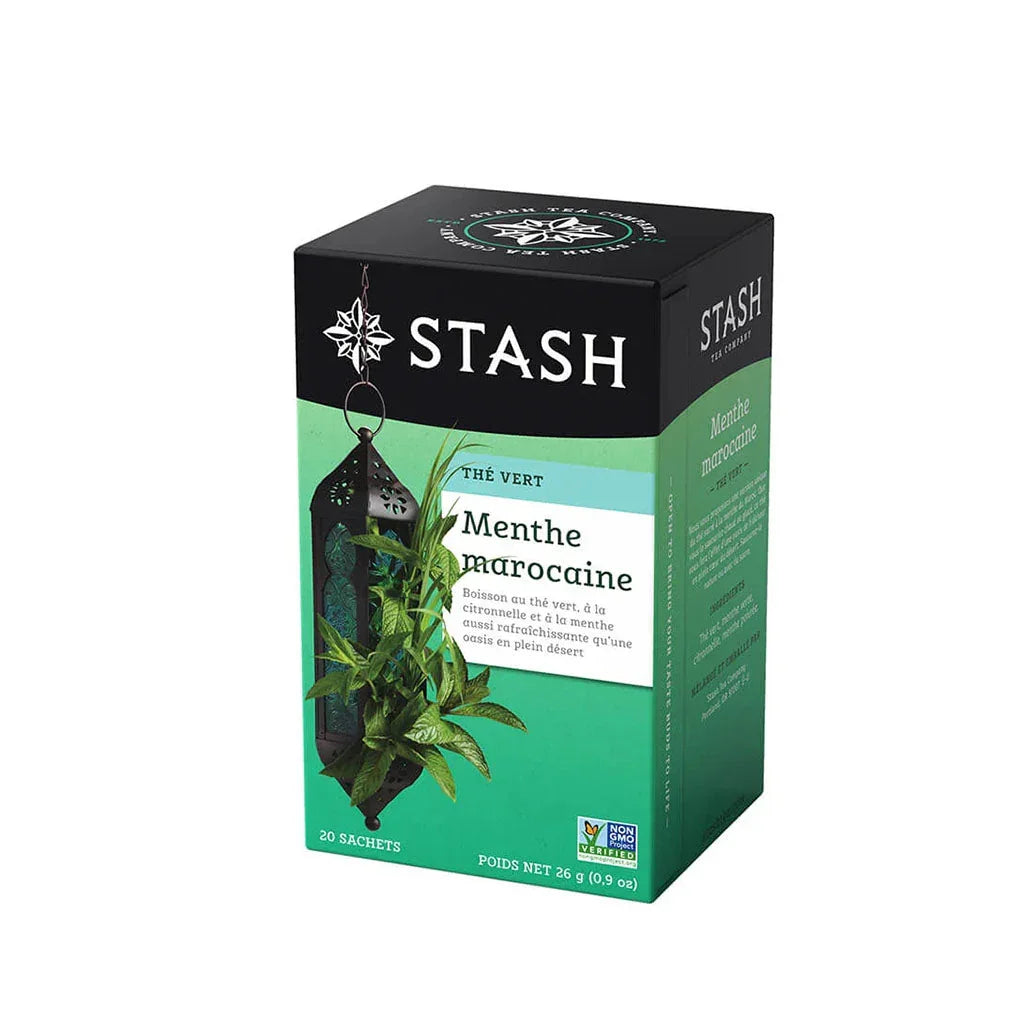Moroccan mint green tea Stash - La Boite à Grains