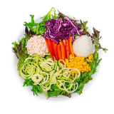 bol poké salade aux fruits de mer et riz AB Gourmet - La Boite à Grains