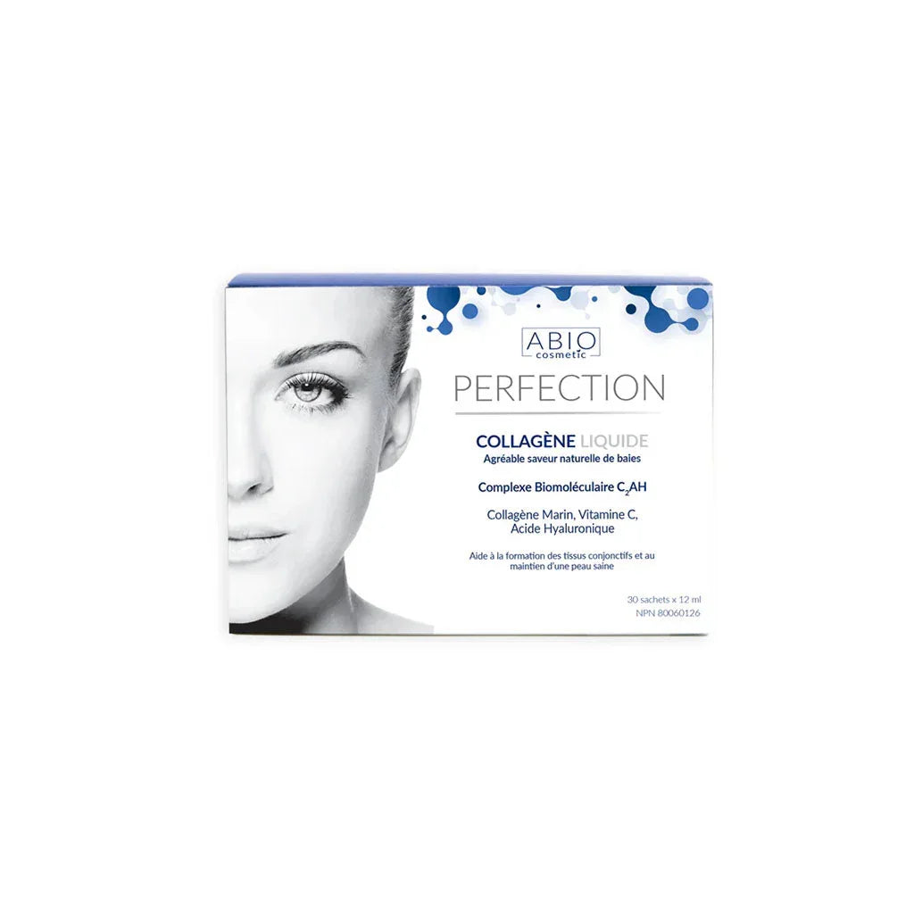 abio cosmetic perfection liquid collagen 30 x 12 ml - La Boite à Grains