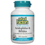 Acidophilus & Bifidus Double Puissance Natural Factors - La Boite à Grains