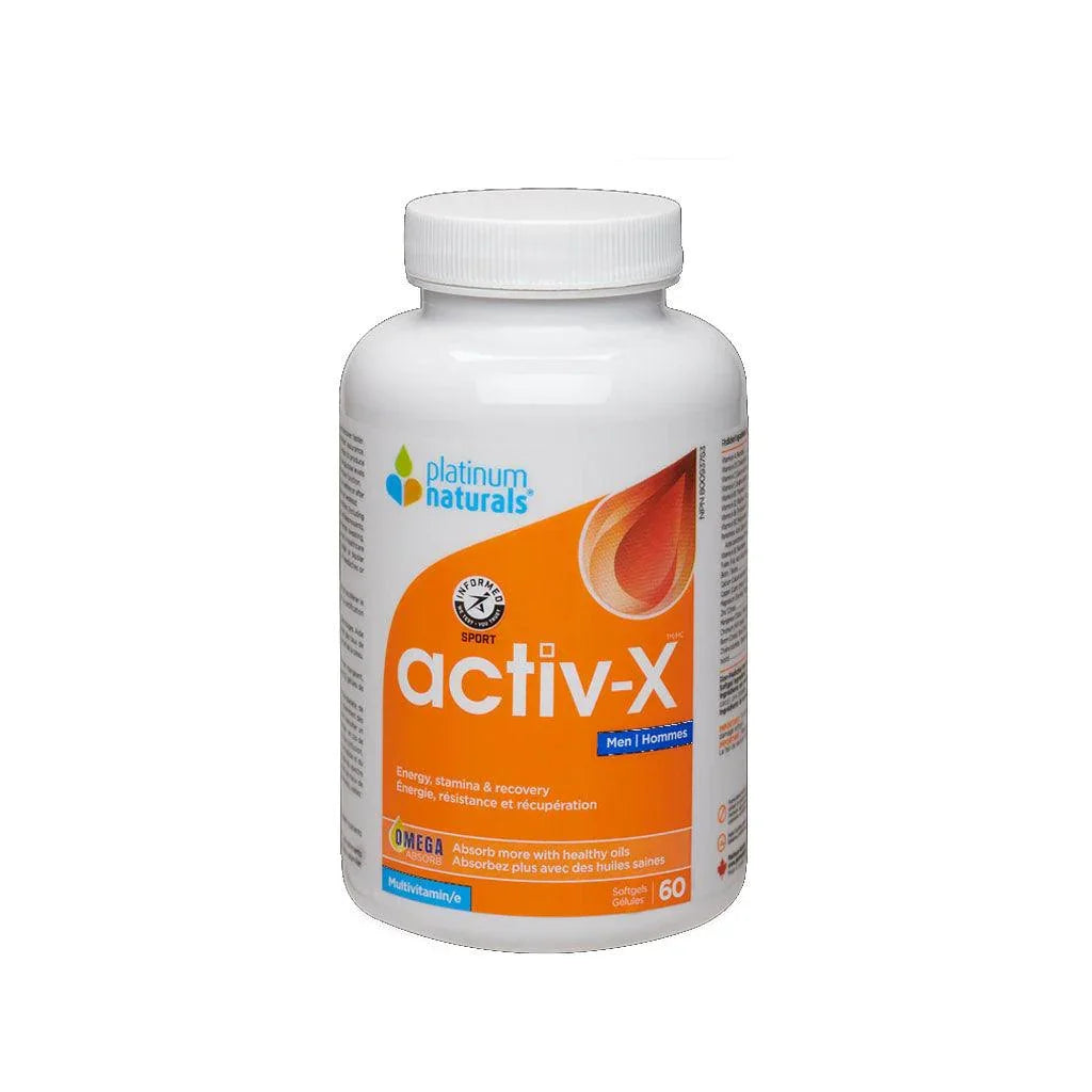 Activ-x Hommes Platinum Naturals - La Boite à Grains