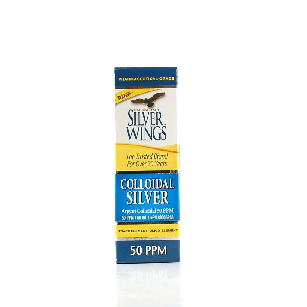 Colloidal Silver 50 PPM Natural Path Silver Wings - La Boite à Grains