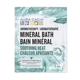 aura cacia mineral bath soothing heat 70.9 g