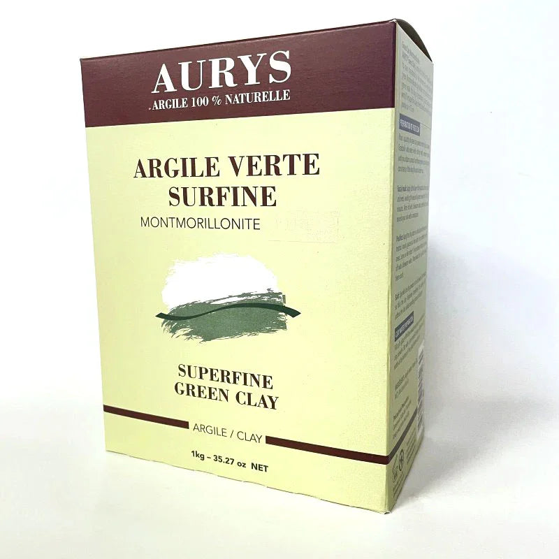 argile verte surfine montmorillonite Aurys - La Boite à Grains