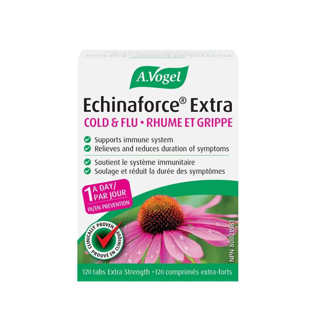 has. vogel echinaforce extra cold and flu prevention 120 tablets