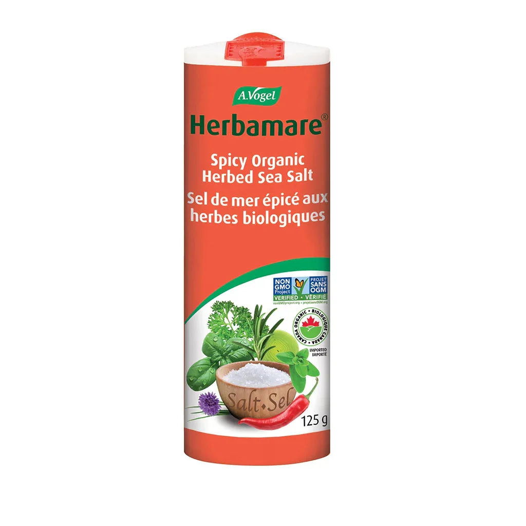 herbamare spicy sea salt with organic herbs A. Vogel - La Boite à Grains