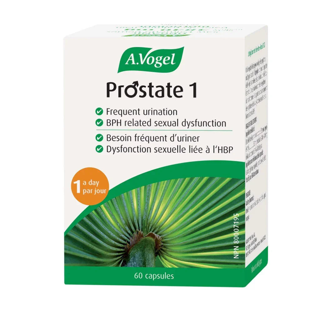 a. vogel prostate 1 par jour 60 capsules