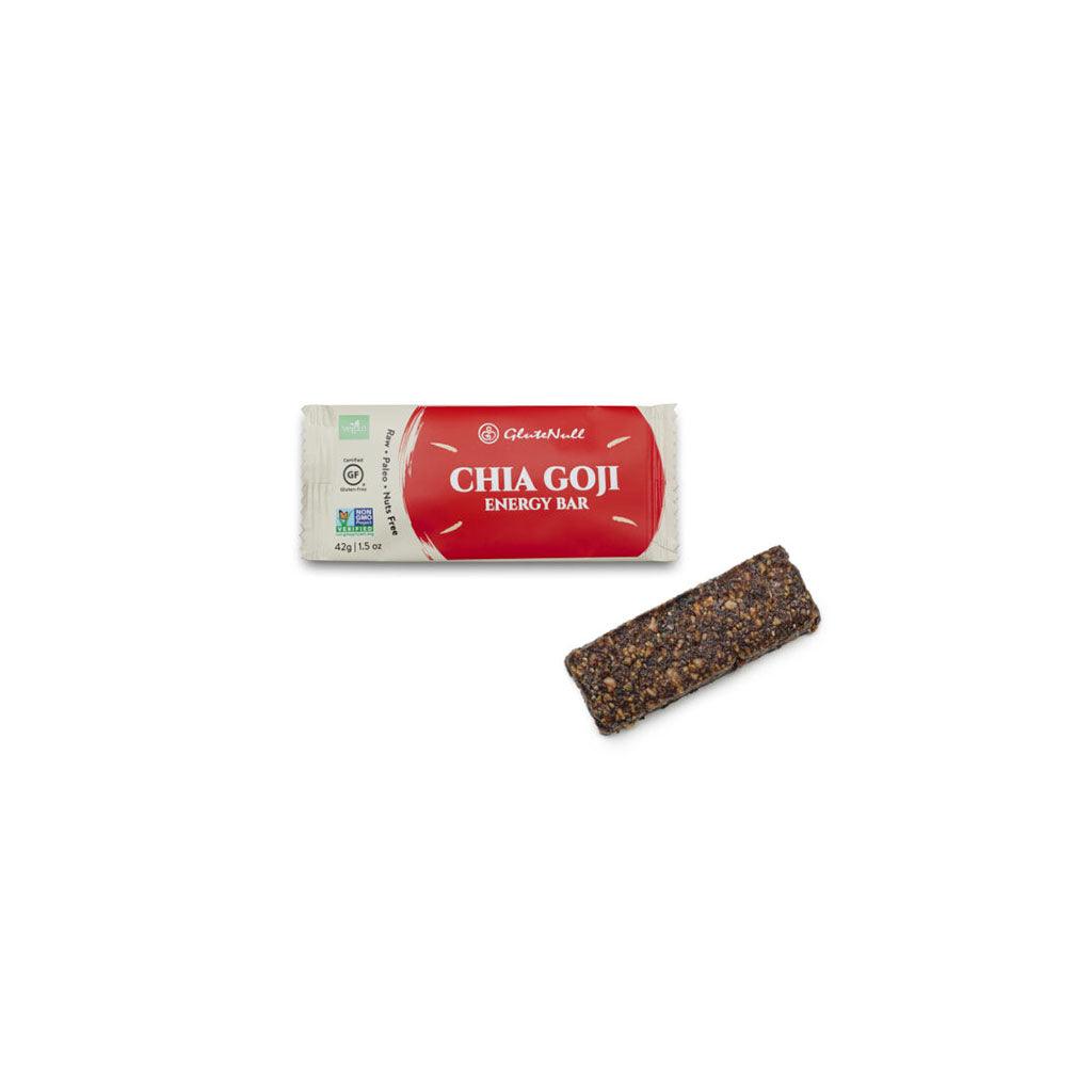 Barre Énergétique Chia Goji GluteNull - La Boite à Grains