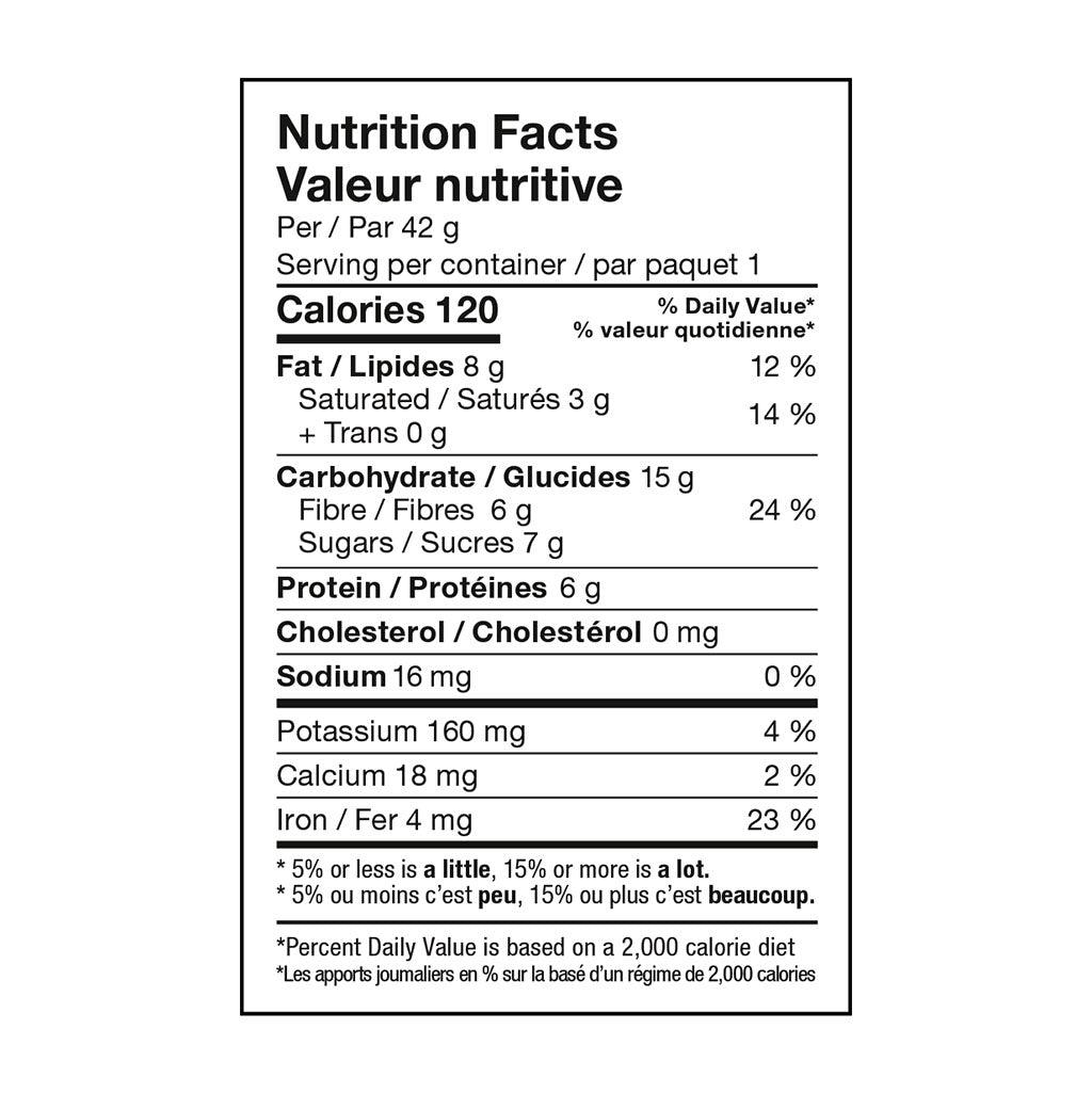 Barre Énergétique Chia Goji GluteNull - La Boite à Grains