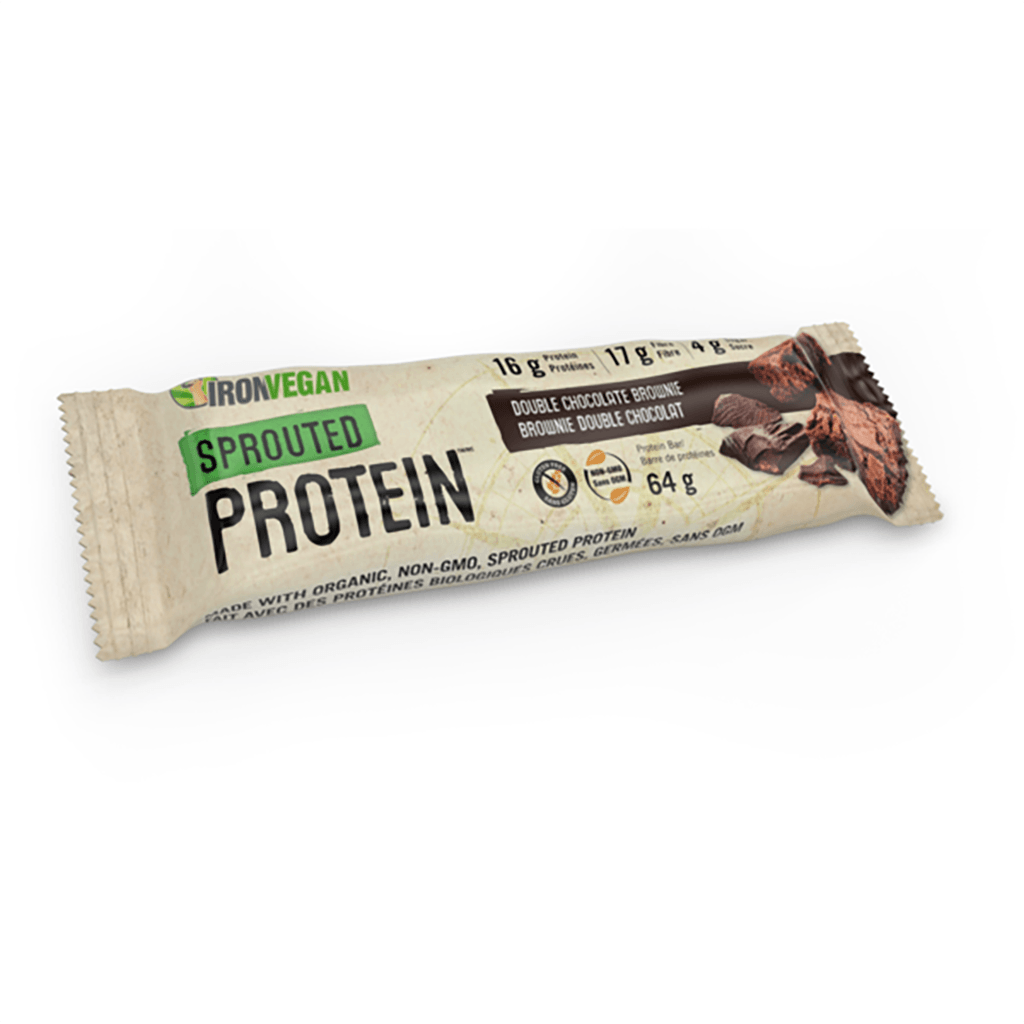 Barre Protéinée Végane Brownie Double Chocolat Sprouted Protein (3.00$  CAD$) – La Boite à Grains