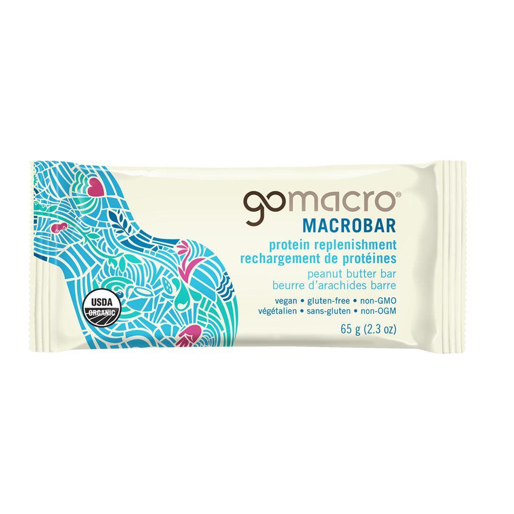 GoMacro Peanut Butter Protein Reload Bar - La Boite à Grains