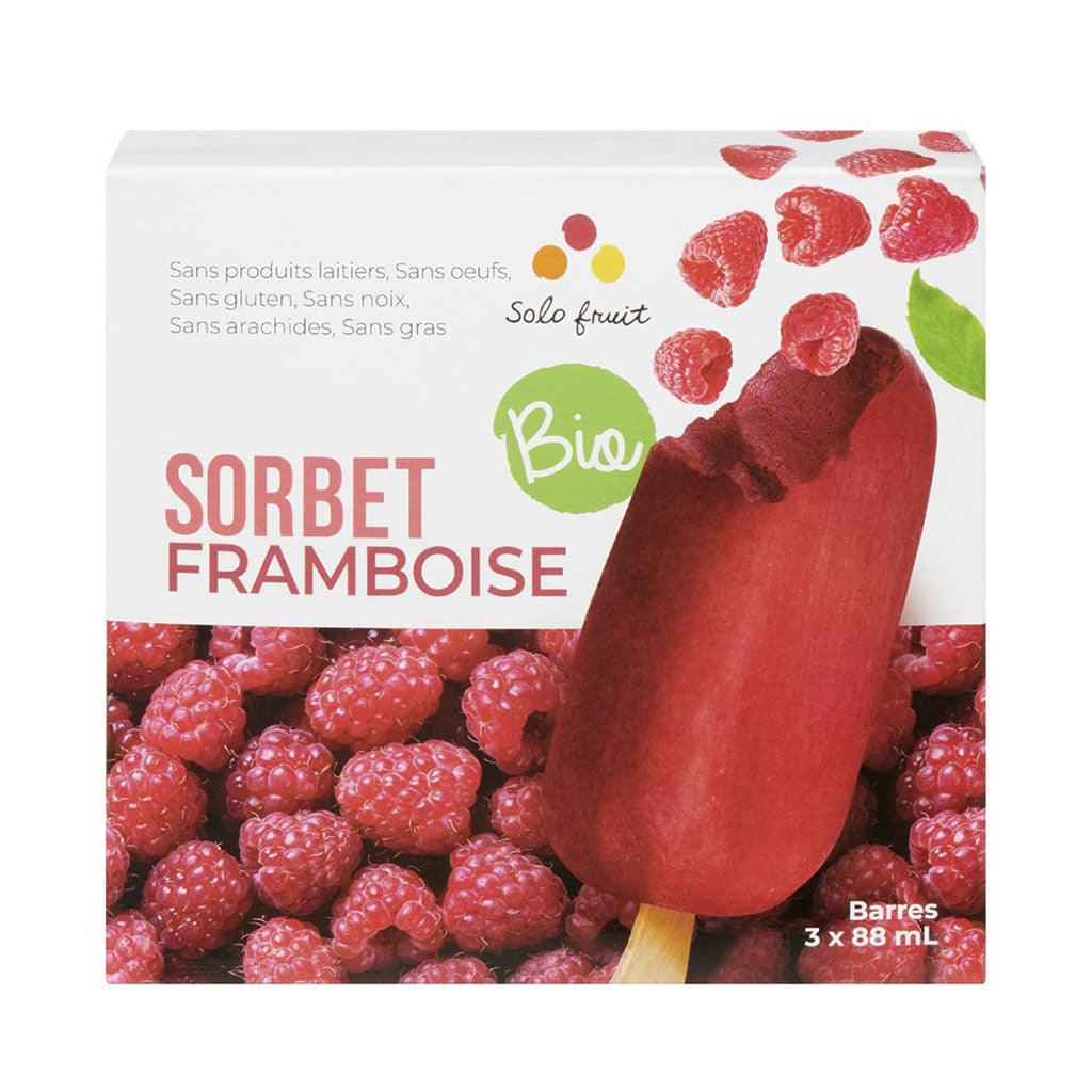Barres Sorbet Framboise Bio Solo Fruit