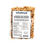 Bâtonnets aux Graines de Sésame Son d'Avoine Arema - La Boite à Grains