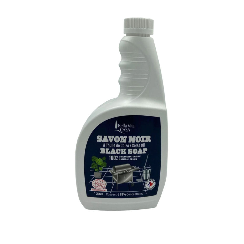 bella vita savon noir huile de colza concentré 15% 750 ml - La Boite à Grains