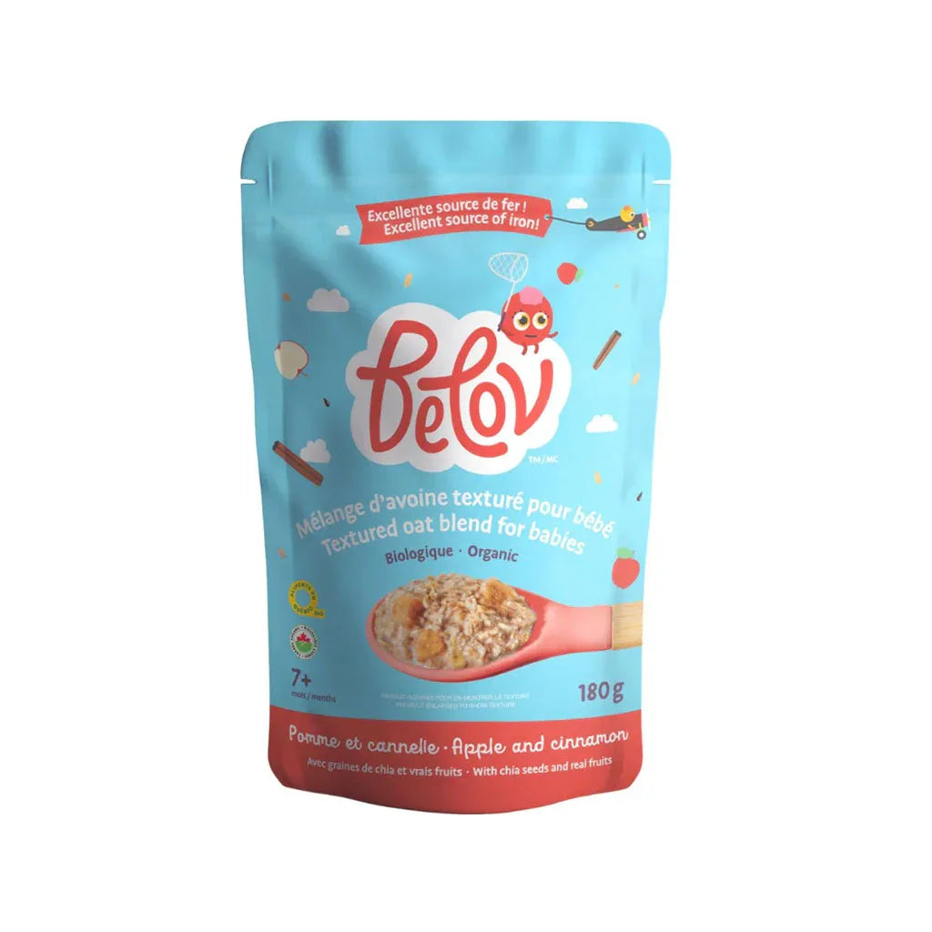 Belov Apple and Cinnamon Textured Baby Oat Mix - La Boite à Grains