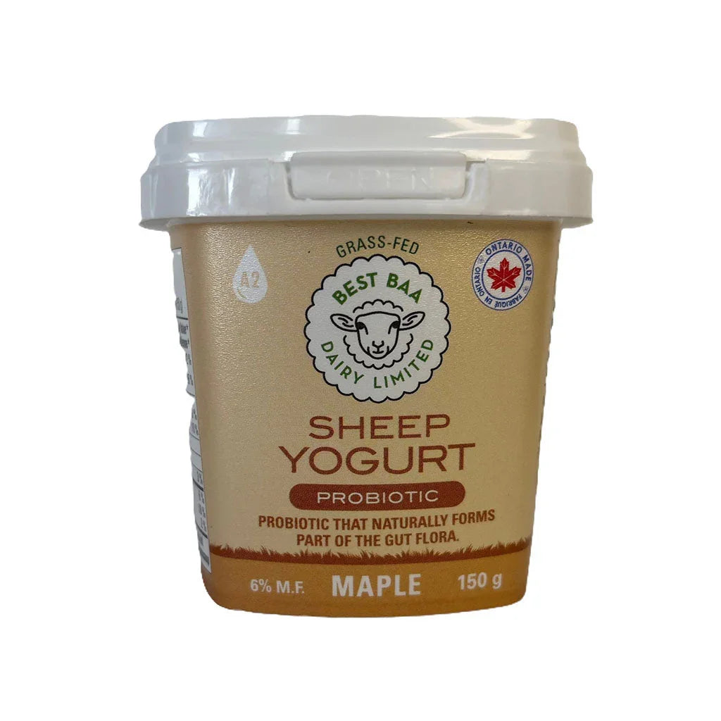 best baa yogourt probiotique brebis érable - La Boite à Grains