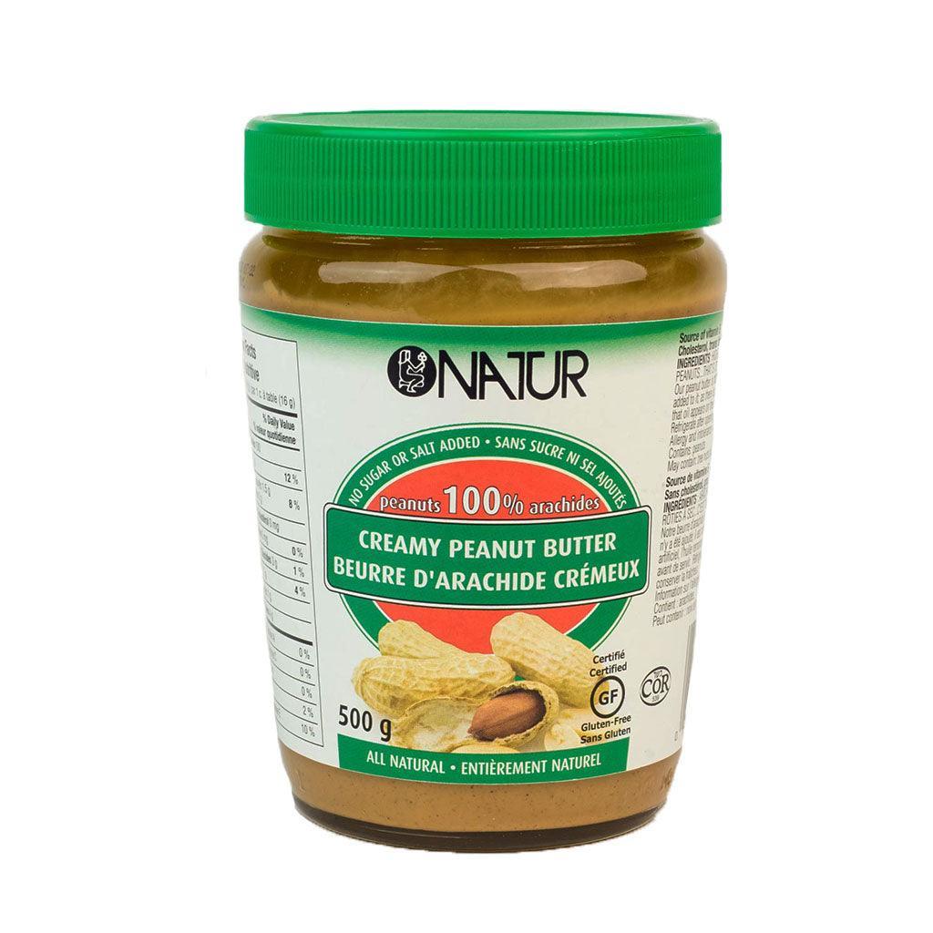 Natural Creamy Peanut Butter - La Boite à Grains