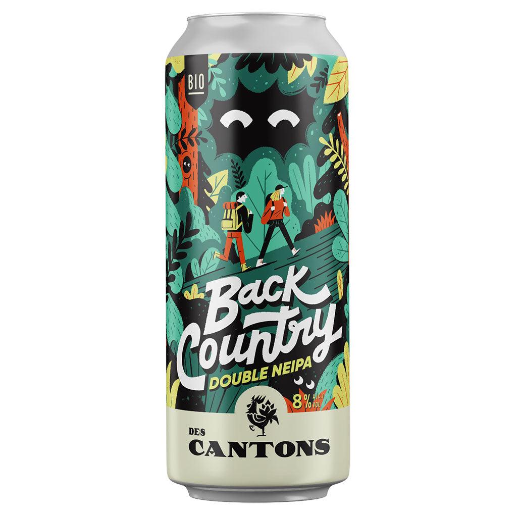 Bière Back Country Double Neipa Bio Bières des Cantons - La Boite à Grains