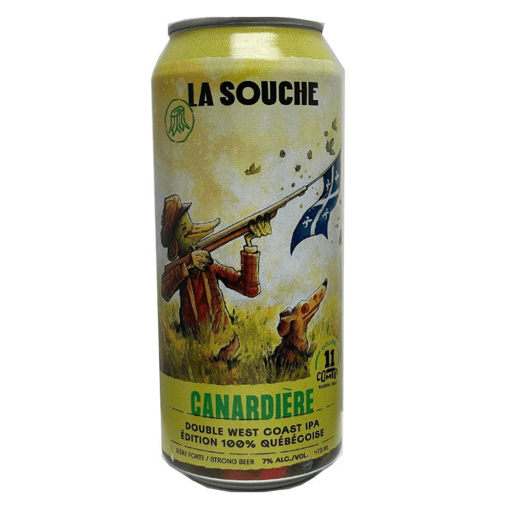 Bière Canardière Double West Coast IPA Édition Québécoise La Souche - La Boite à Grains