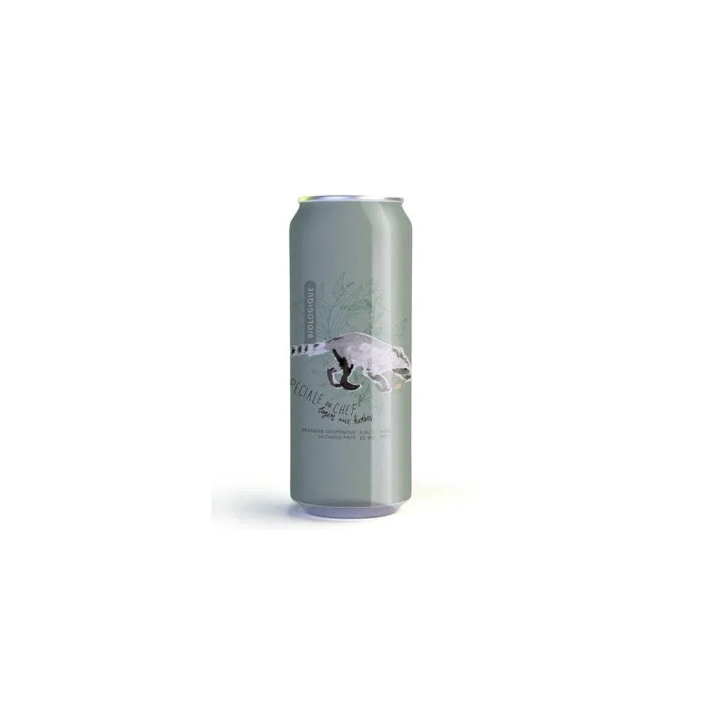 Chef's Special Beer La Chasse-Pinte Organic Herbal Lager - La Boite à Grains