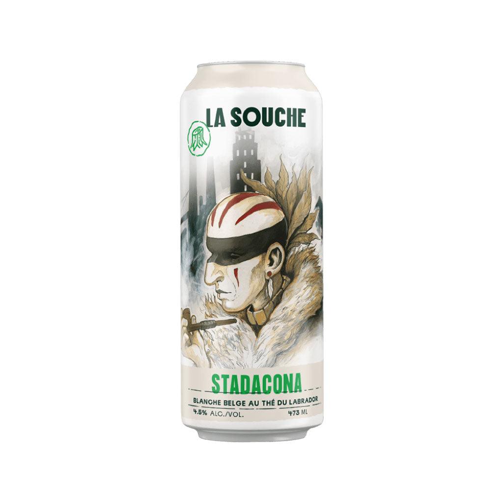 Bière Stadacona Blanche Belge au Thé du Labrador La Souche - La Boite à Grains
