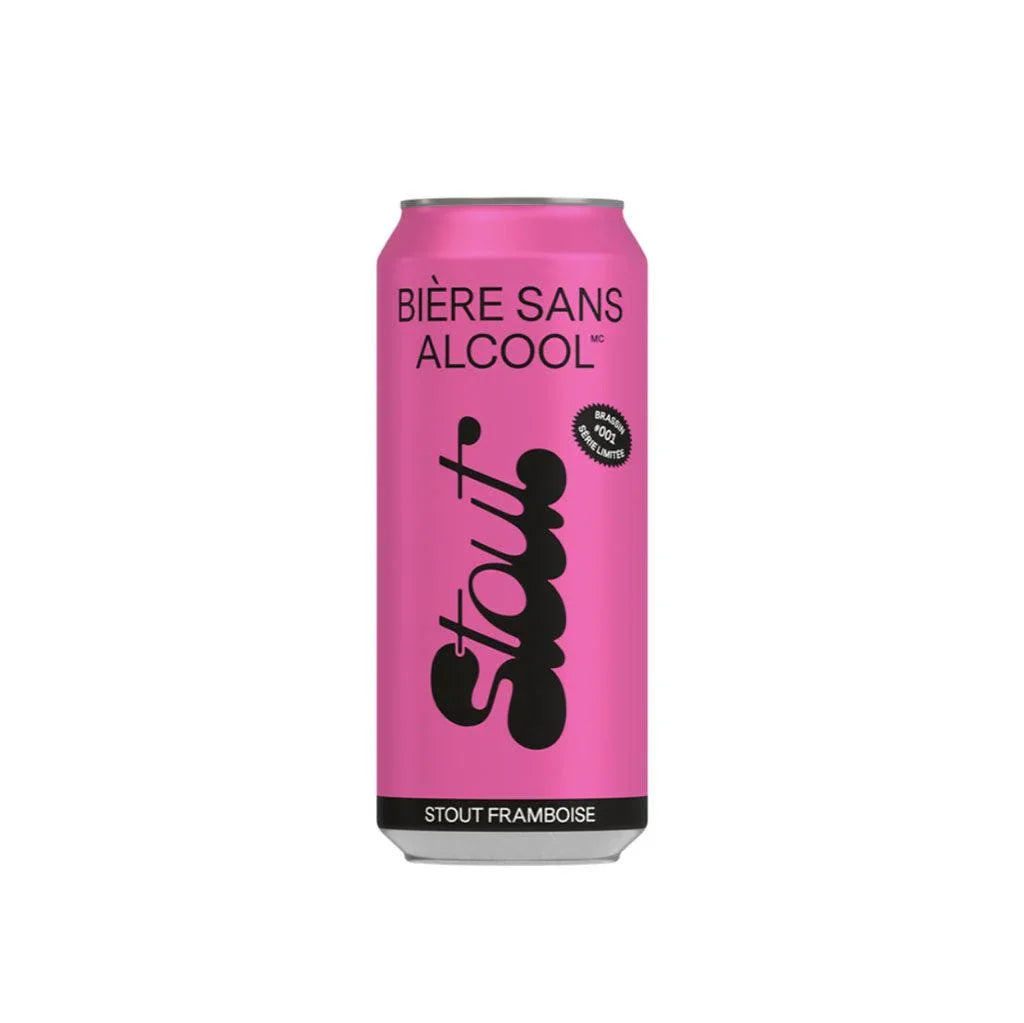Bière Stout Framboise Sans Alcool Bière Sans Alcool - La Boite à Grains