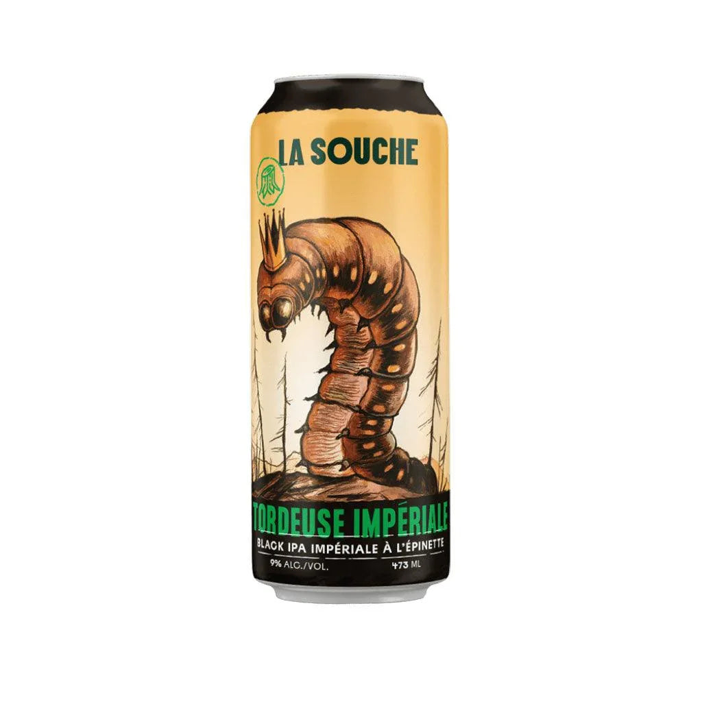 Tordeuse Impériale Black IPA Imperial Spruce Beer La Souche - La Boite à Grains