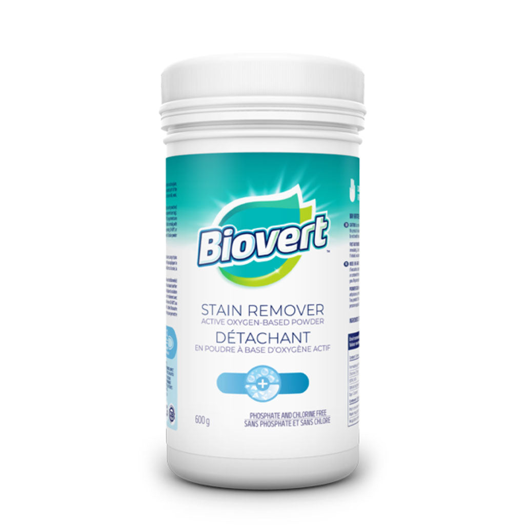 biovert détachant en poudre à base d'oxygène actif 600 g - La Boite à Grains