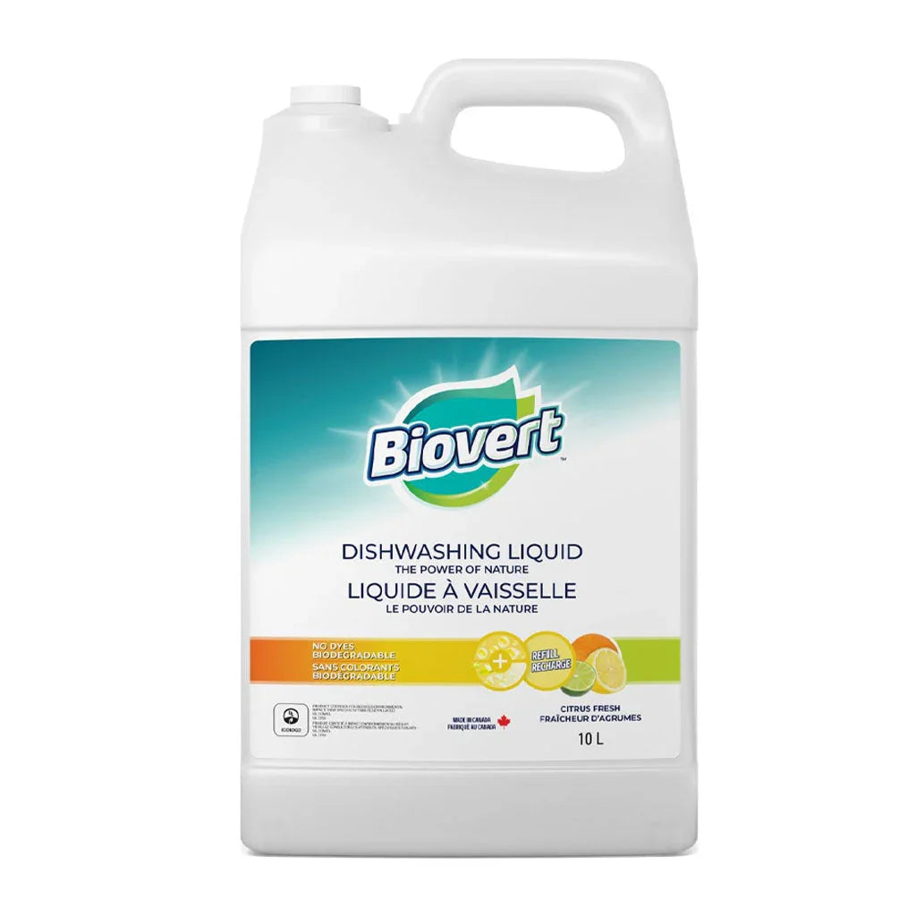 biovert dishwashing liquid citrus freshness 10L - La Boite à Grains