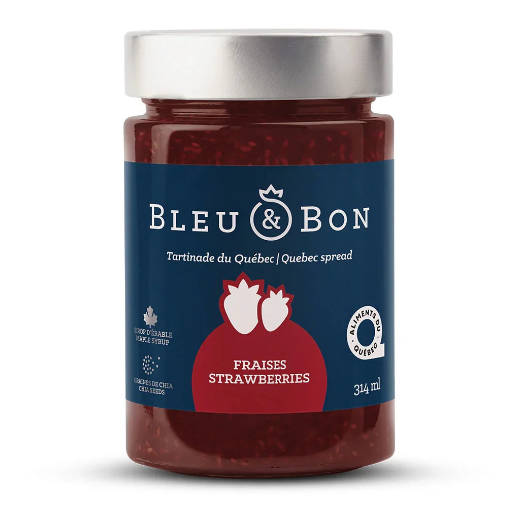 tartinade du Québec fraises - La Boite à Grains
