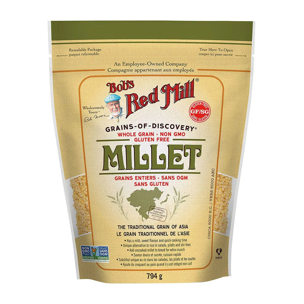 Bob's Red Mill whole grain millet - La Boite à Grains