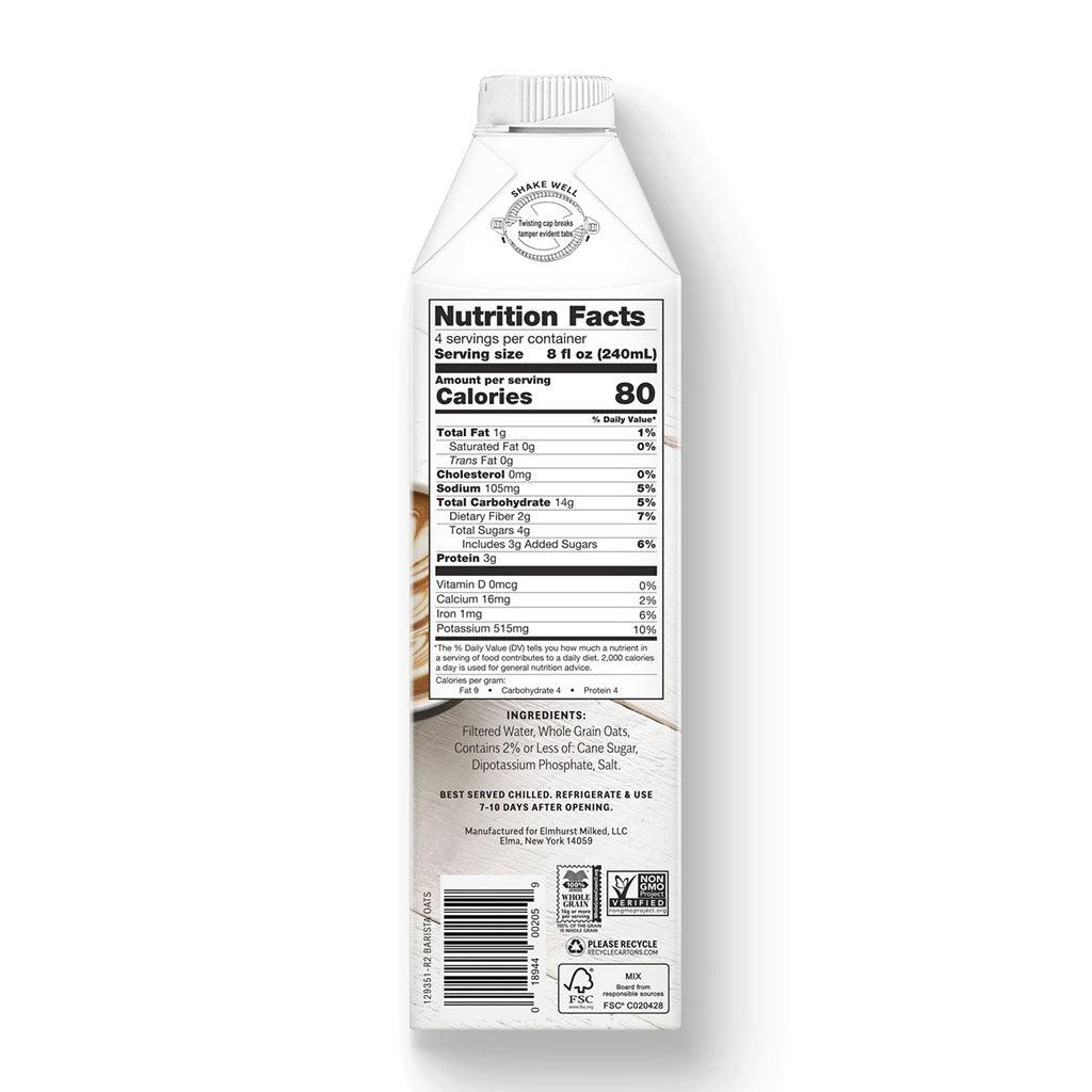 Boisson d'Avoine Édition Barista Elmhurst 1925 - La Boite à Grains