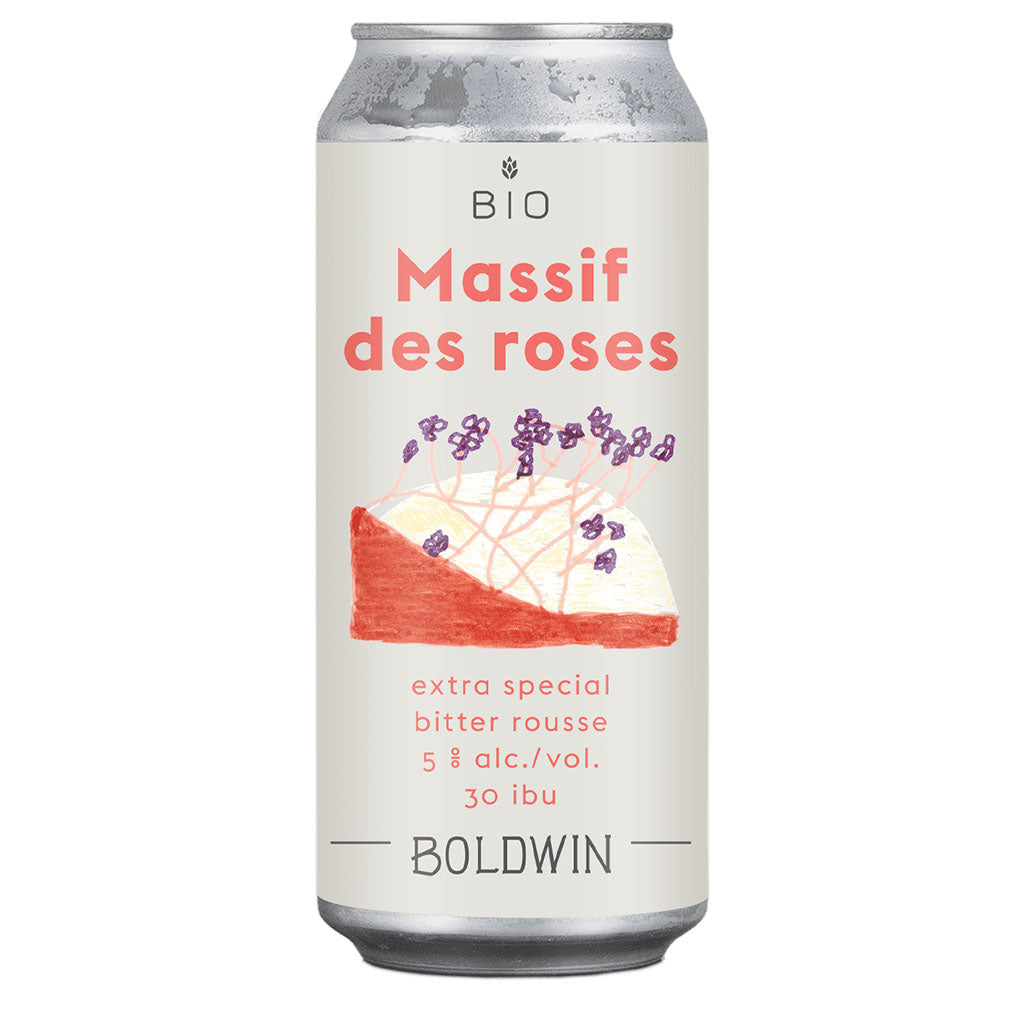boldwin massif des roses bio extra special bitter rousse 473 ml La Boite à Grains