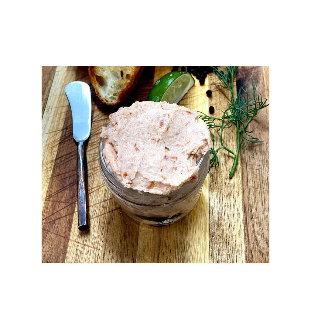 smoked salmon spread Boucanerie Chelsea - La Boite à Grains