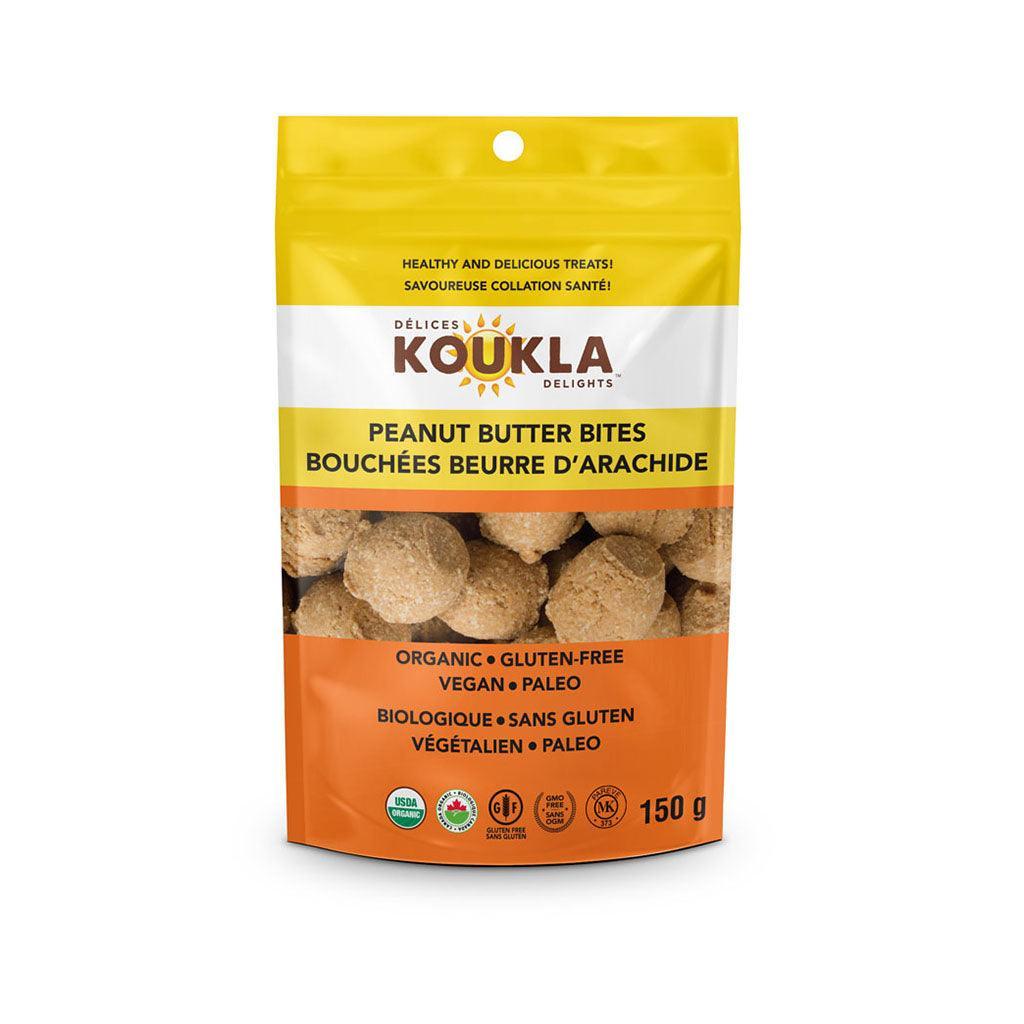 Bouchées Beurre d'Arachide Bio Koukla - La Boite à Grains
