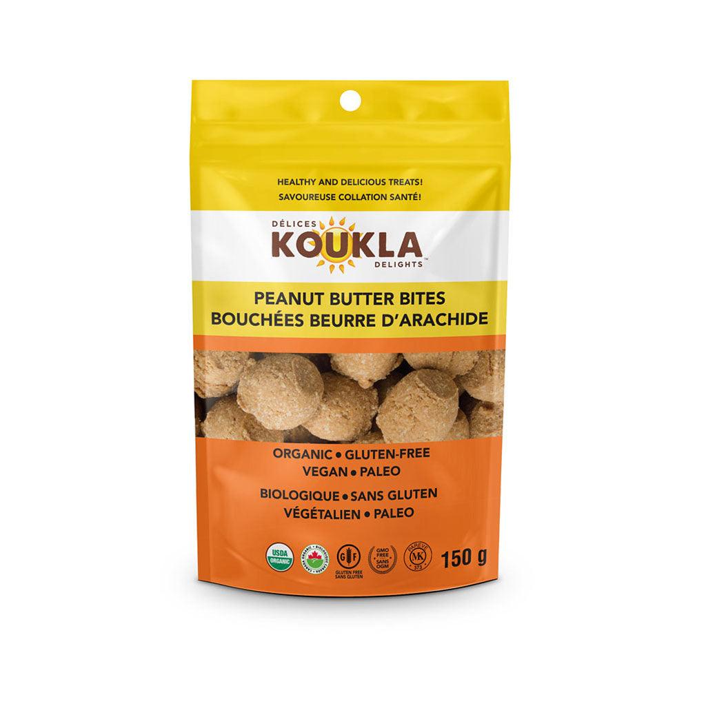 Bouchées Beurre d'Arachide Bio Koukla - La Boite à Grains