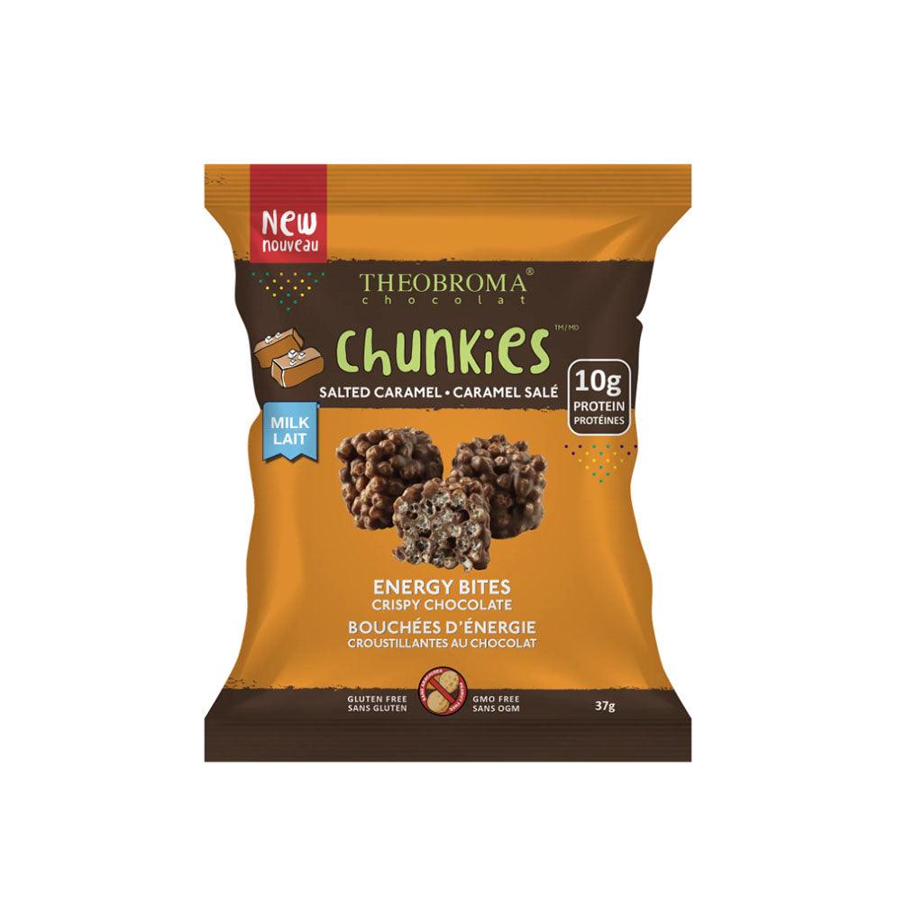 Bouchées d'Énergie Chunkies au Caramel Salé Theobroma - La Boite à Grains