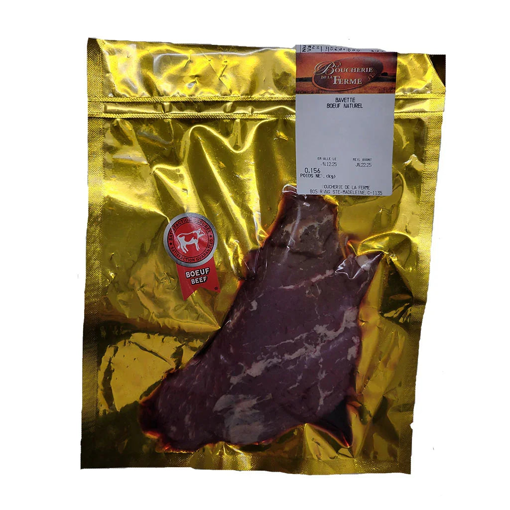 bavette de boeuf Boucherie de la Ferme - La Boite à Grains