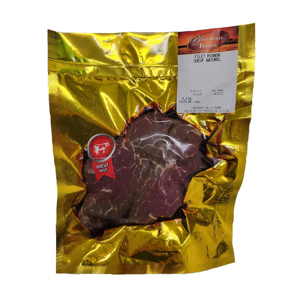 filet mignon de boeuf Boucherie de la Ferme - La Boite à Grains